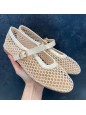 BALLERINA A RETE BEIGE