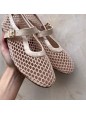 BALLERINA A RETE BEIGE