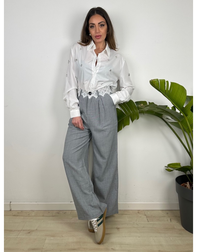 PANTALONI SABRINA GRIGIO