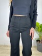 PANTALONI FLARE MARLEN NERO