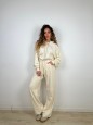 PANTALONI TUTA SIMON LUMINA PANNA