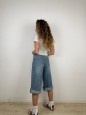 BERMUDA DENIM PIEGONE