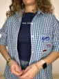CAMICIA WOW BLU
