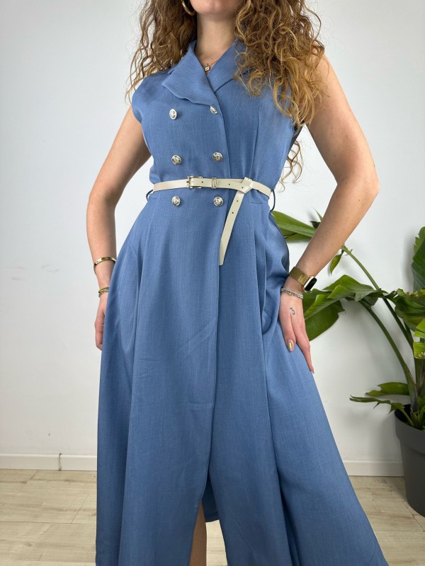 LONG DRESS HAPPY BLU