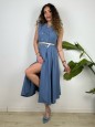 LONG DRESS HAPPY BLU