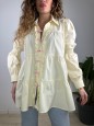 MAXI CAMICIA FIOCCHETTI BEIGE