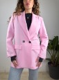 BLAZER DOPPIO PETTO ROSA