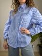 CAMICIA SYRIA CELESTE