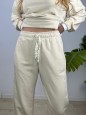 PANTALONE TUTA NATURAL BEIGE