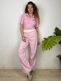 PANTALONI KOS ROSA