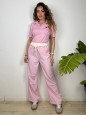 PANTALONI KOS ROSA