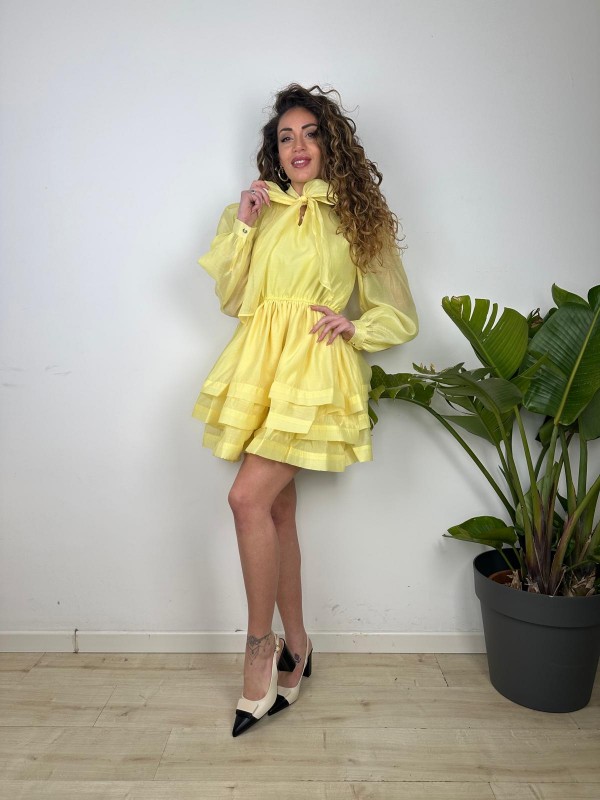DRESS MONIQUE GIALLO