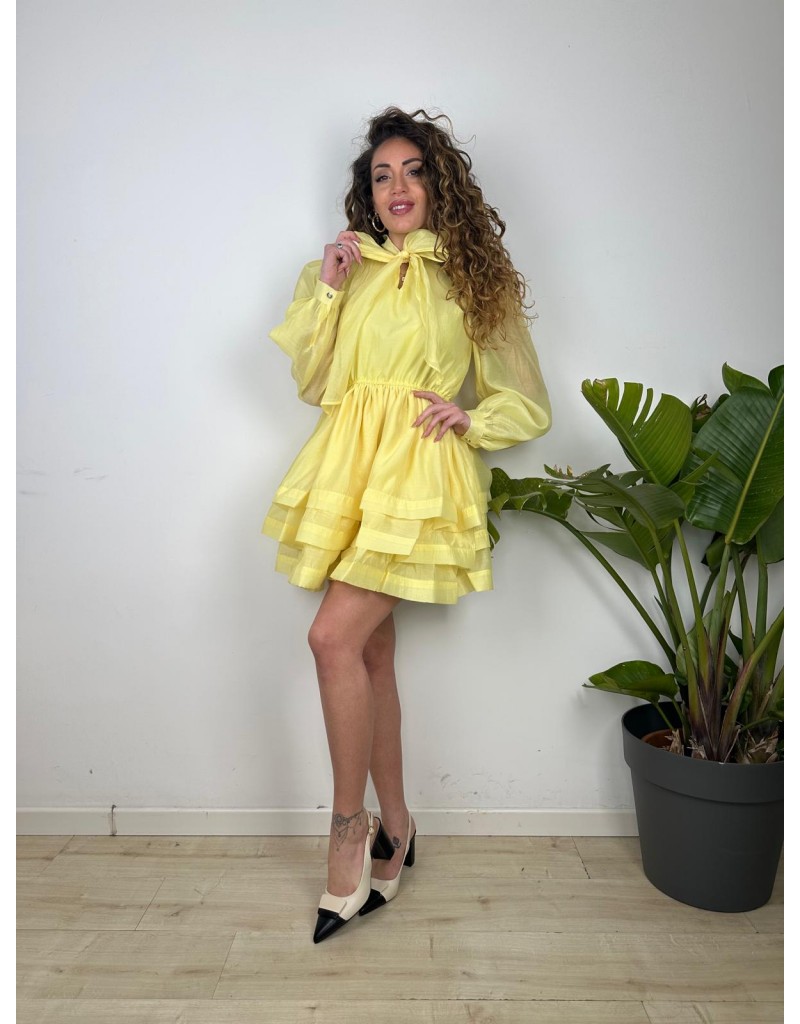 DRESS MONIQUE GIALLO