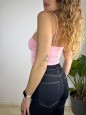 TOP CROP SOLE ROSA