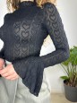 MAGLIA PIZZO NERA
