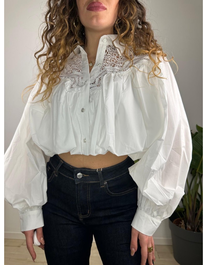 CAMICIA CROP LORENA