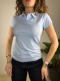 POLO BASIC AZZURRA