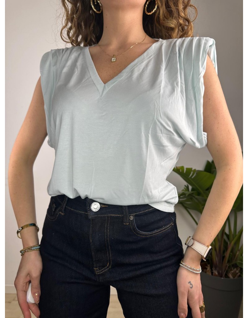 SHIRT SPALLINE VERDE