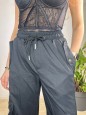 PANTALONI CARGO JOY NERO