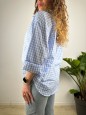 CAMICIA JEAN AZZURRA
