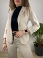 COMPLETO GIACCA + PANTALONI BEIGE