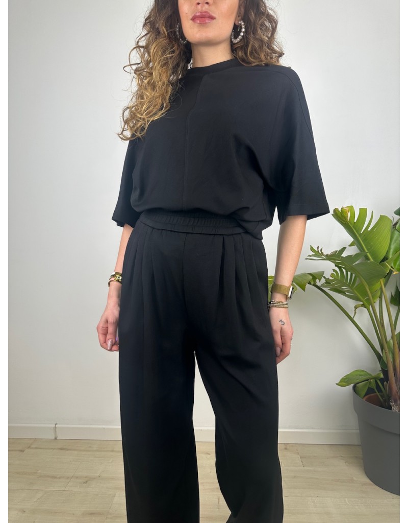 MAGLIA OVER LUMINA NERA