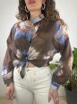 CAMICIA DESIREE MARRONE