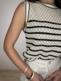 MAGLIA GILET BEIGE