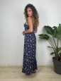 LONG DRESS BELEN BLU