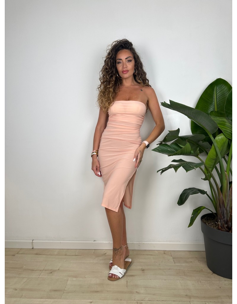 DRESS FASCIA LICRA ROSA