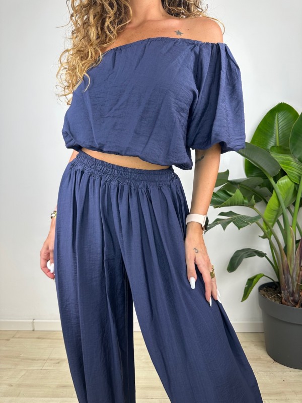 COMPLETO BALLOONS MONOSPALLA BLU