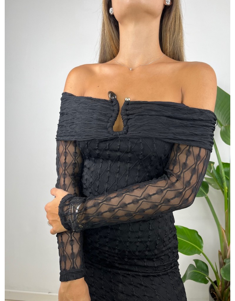 LONG DRESS MANUELA NERO