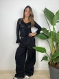 PANTALONI CARGO KALY NERO
