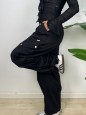 PANTALONI CARGO KALY NERO