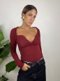 MAGLIA GENEVIEVE BORDEAUX