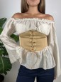 BLUSA MARLEN BEIGE