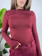 MAGLIA VALERIA BORDEAUX