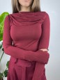MAGLIA VALERIA BORDEAUX