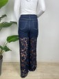 JEANS MACRAME BLU