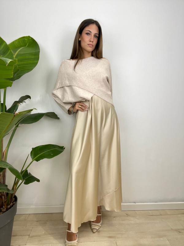 LONG DRESS VELY BEIGE