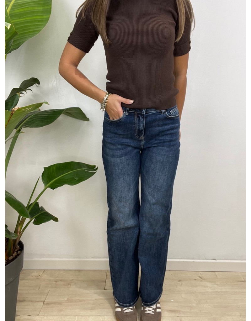 JEANS WIDE LEG MEDIO