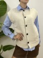 PULL GILET JOLIA BEIGE