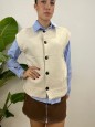 PULL GILET JOLIA BEIGE