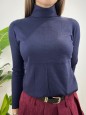 PULL DOLCEVITA CLAUDIA BLU