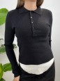 PULL POLO REBY NERA