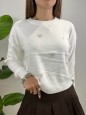 PULLOVER JOY BIANCO