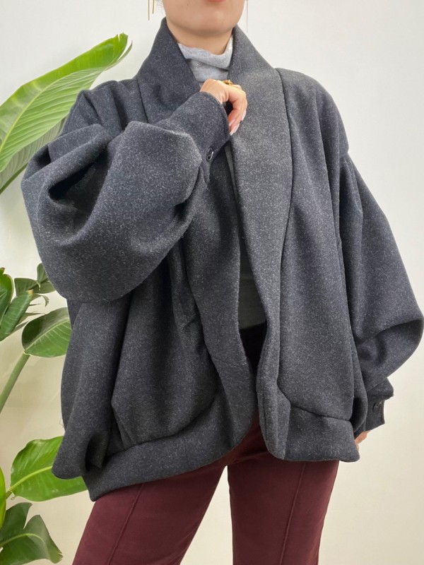 CAPPOTTO BOMBER OVER BLU