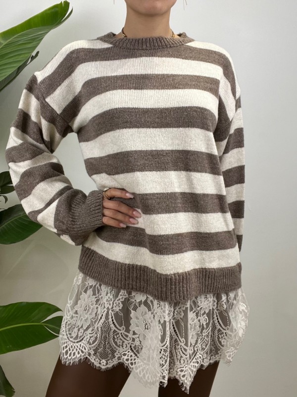 MAXIPULL RIGHE PIZZO FANGO