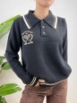 PULLOVER POLO TENNIS NERO