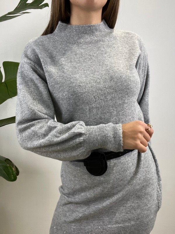 PULL DRESS URSULA GRIGIO